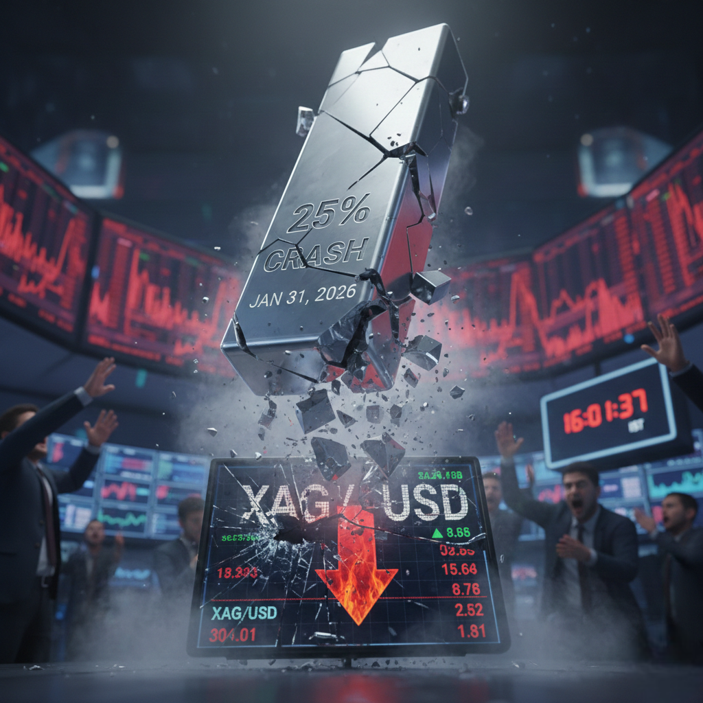 The Silver Crash: A 25% Meltdown