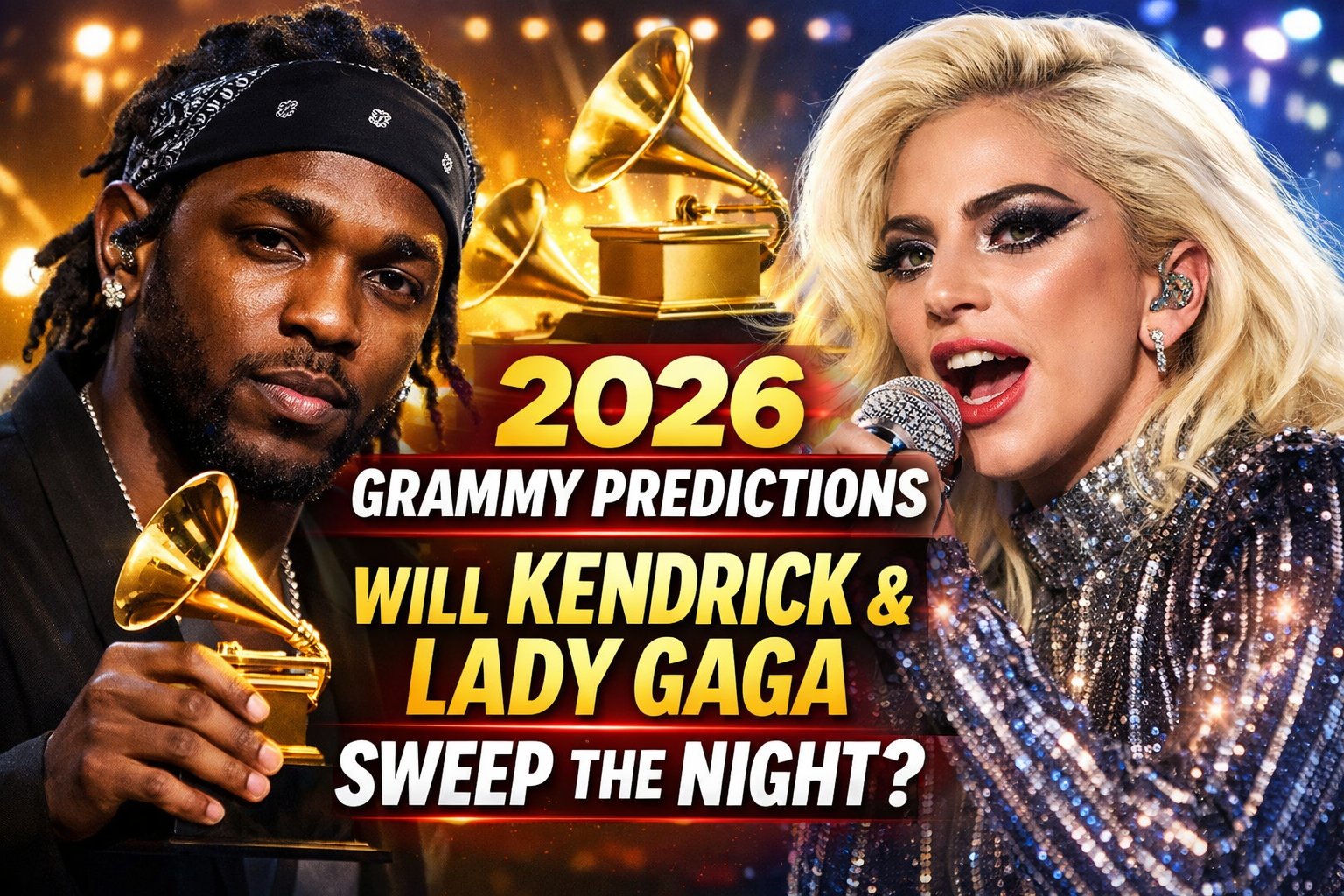 2026 Grammy Predictions: Will Kendrick Lamar & Lady Gaga Sweep the Night?