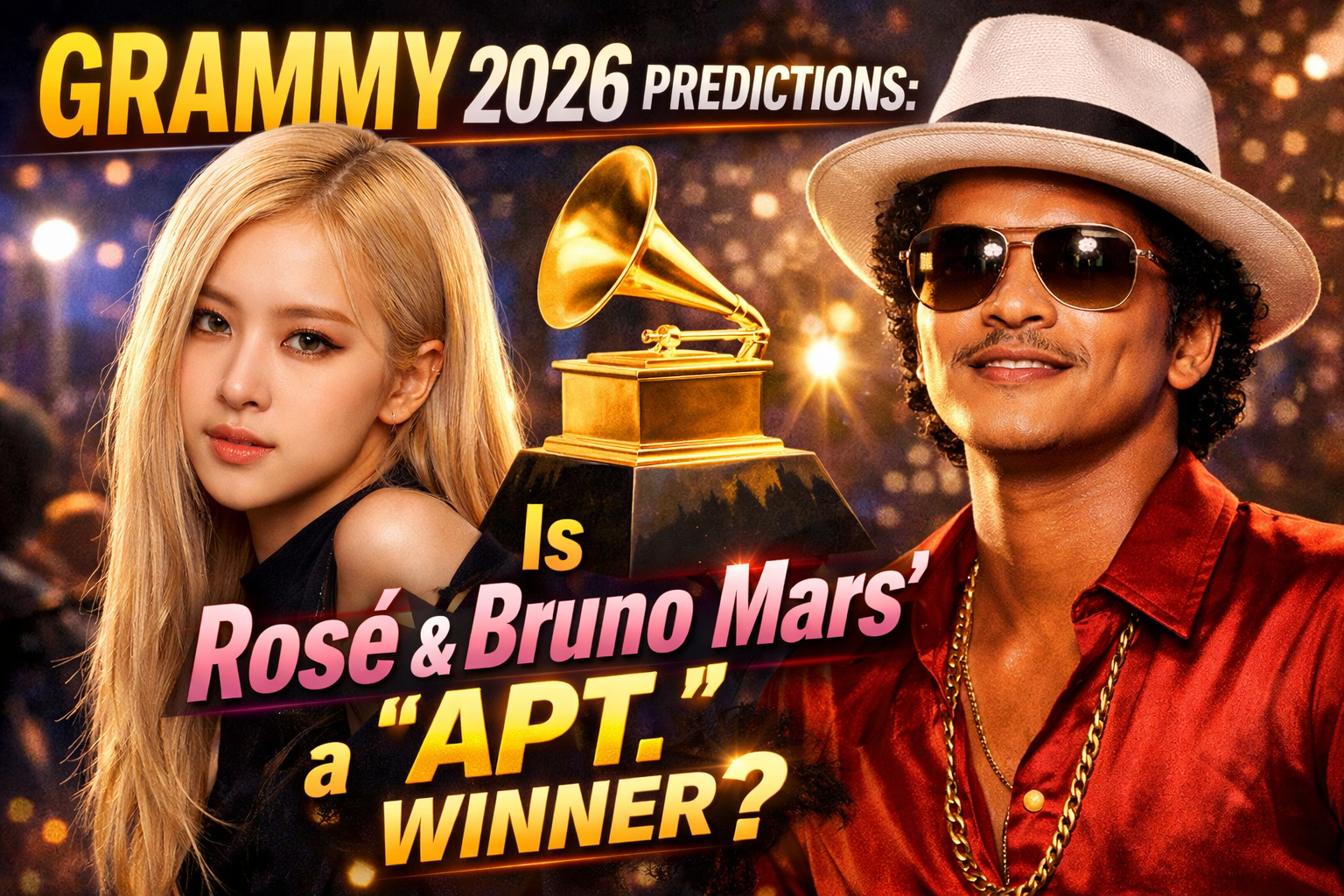 Grammy 2026 Predictions: Is Rosé & Bruno Mars’ ‘APT.’ a Winner?
