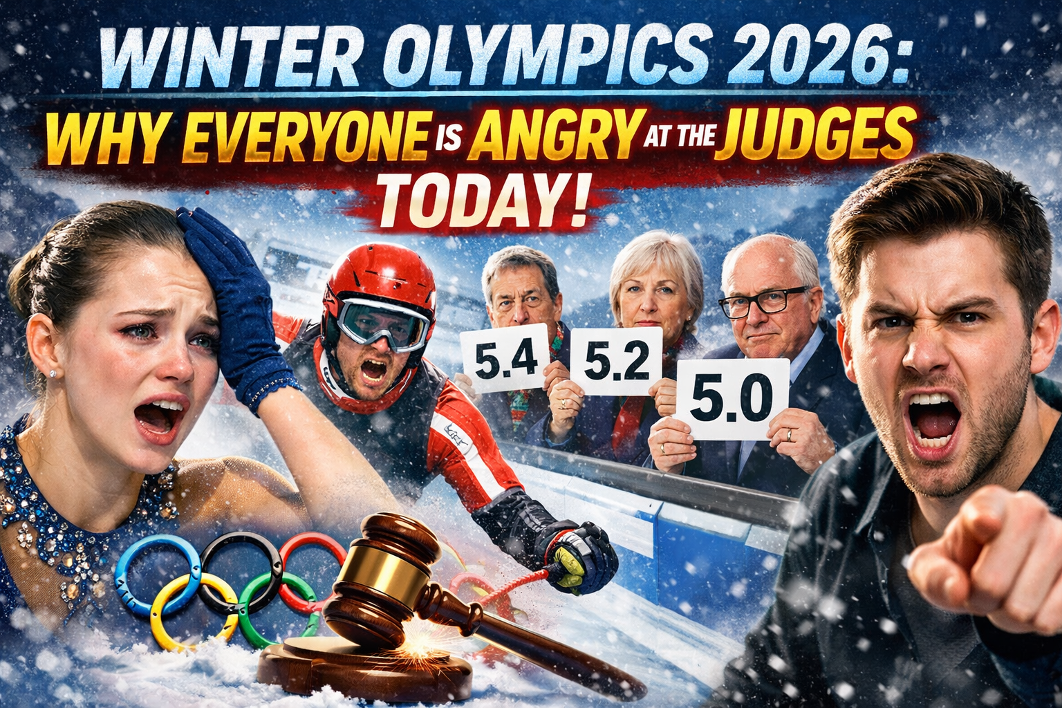 Winter Olympics 2026: Why Everyone is Angry at the Judges Today