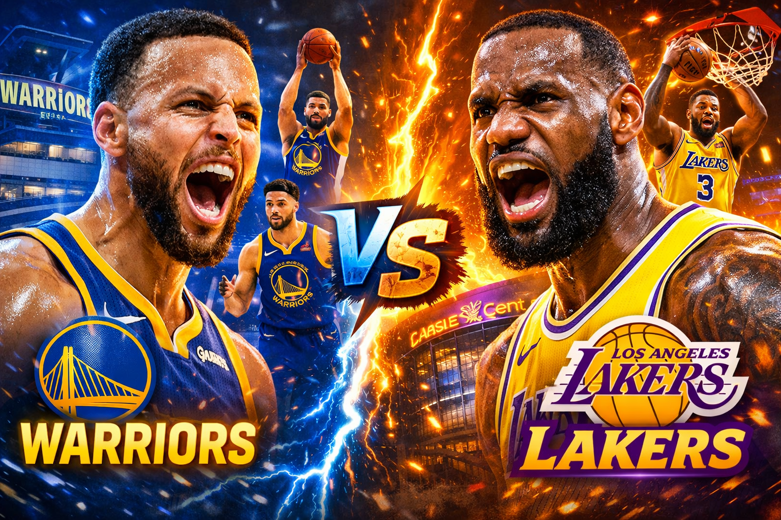 Warriors vs Lakers: LeBron James Masterclass Seals Dramatic Win!