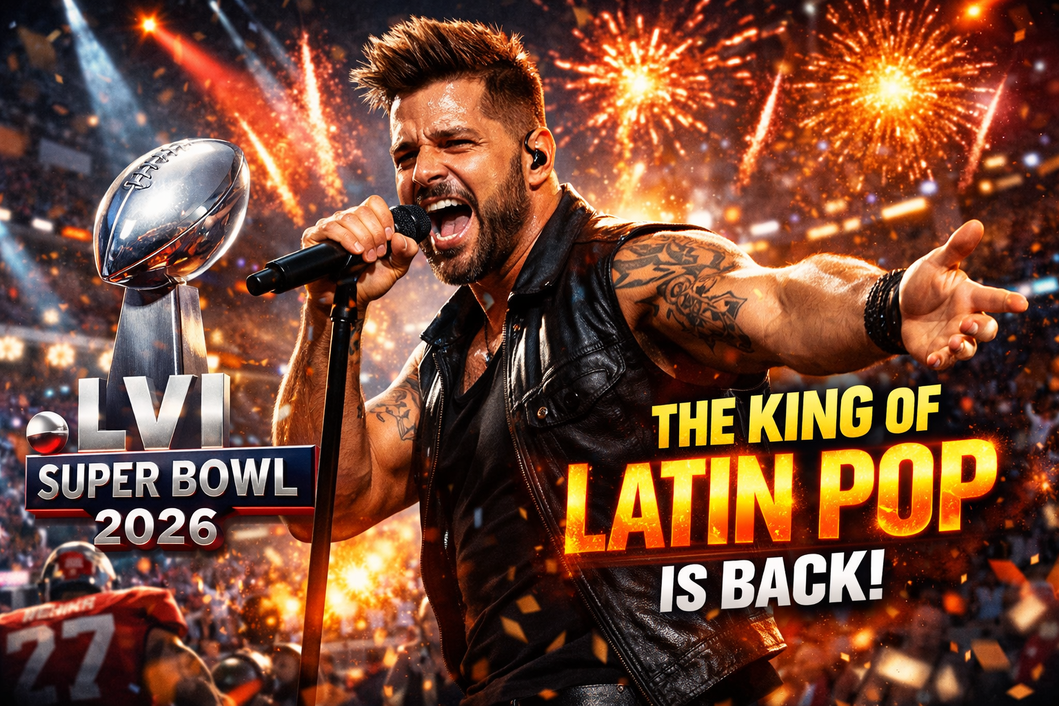 Ricky Martin Shocks Super Bowl 2026: The King of Latin Pop is Back!
