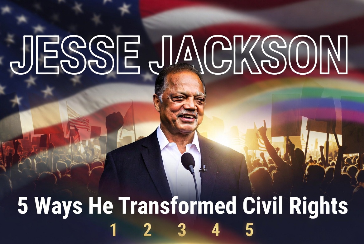 Jesse Jackson: 5 Ways He Transformed Civil Rights