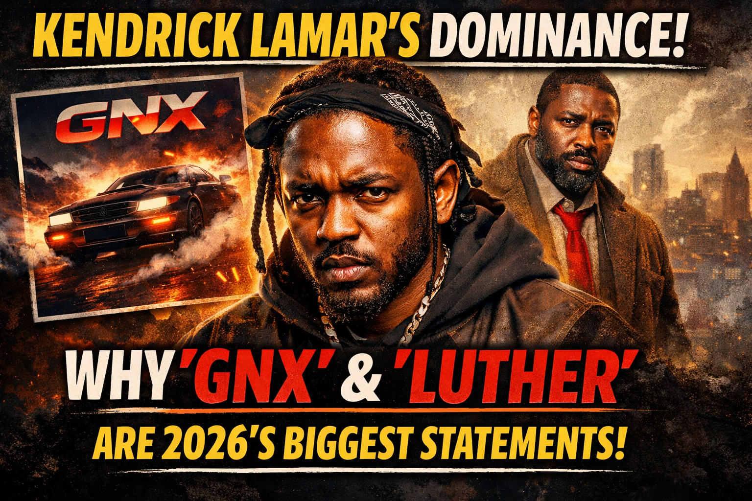 Kendrick Lamar’s Dominance: Why ‘GNX’ and ‘Luther’ are 2026’s biggest statements.